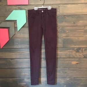 AE Plum Jeggings